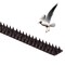Pack of 10 Plastic Bird Deterrent Spikes for Birds, Pigeon, Squirrel, Raccoon, Crow, and Cat Anti-Climb Strips to Deter Theft - Suitable for Wall, Windowsill, Railing, Fence, and Roof